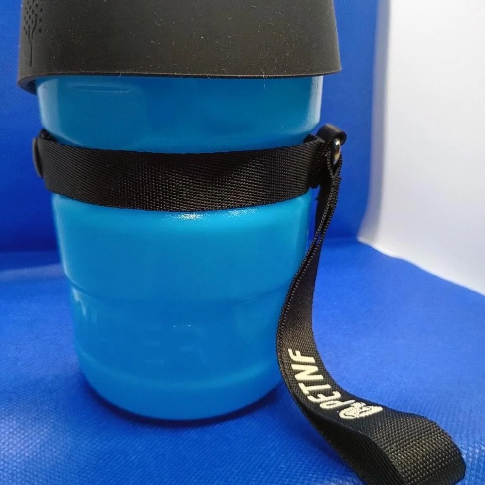 Blue Portable Dog Water Bottle